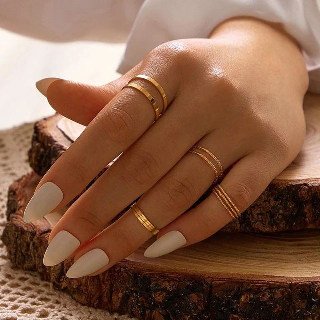 Alloy metal rings on sale