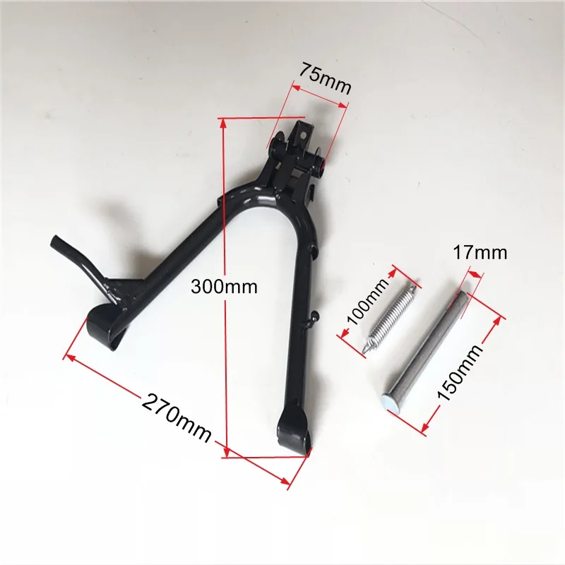 Motorcycle Middle Kickstand Center Central Parking Stand Firm Holder Support For CG125 CG150 FXD125 ZJ125 QJ125 125cc 150cc