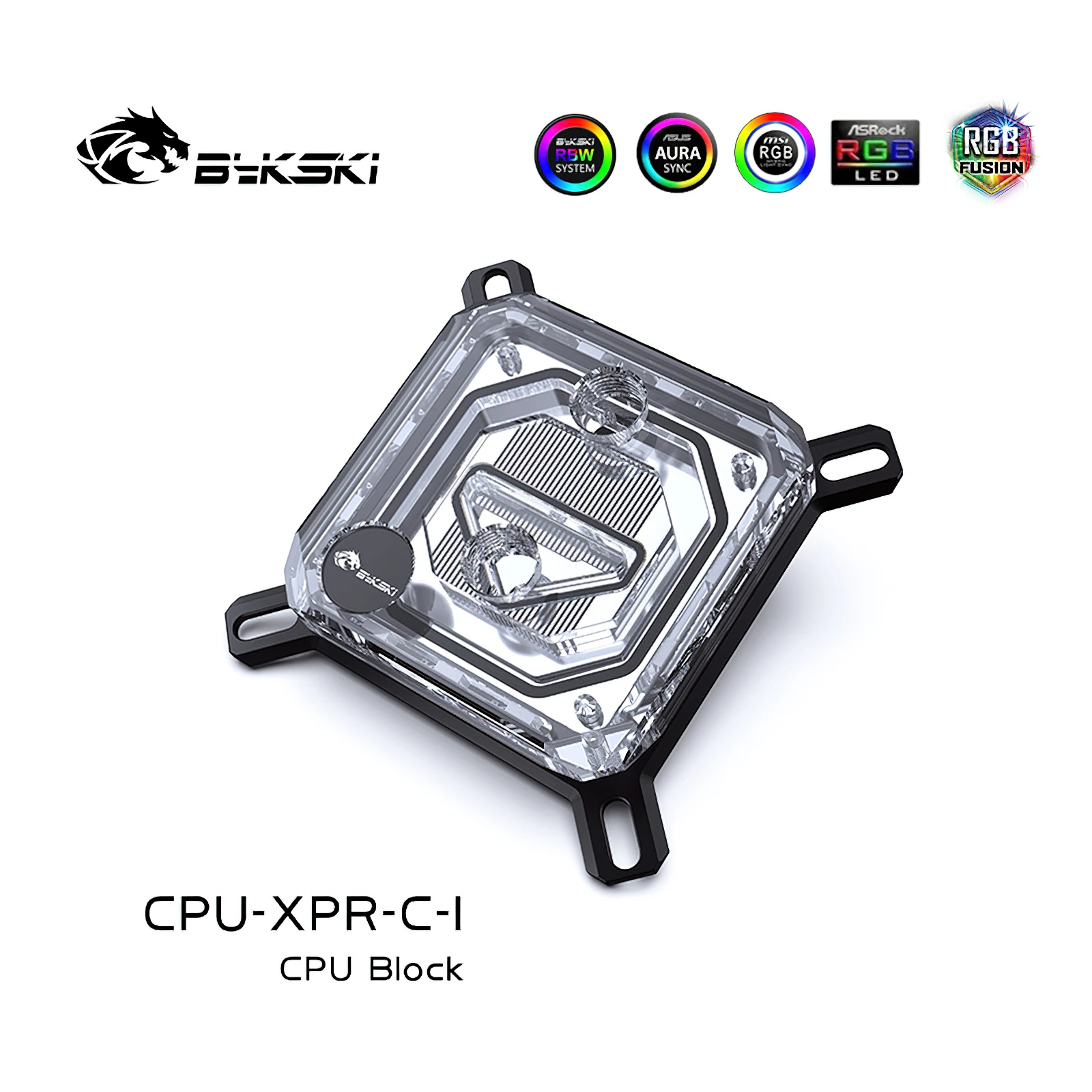 Bykski CPU Liquid Cooling Block Cooler RGB for Intel  115x 1200 1700 20xx CPU-XPR-C-I