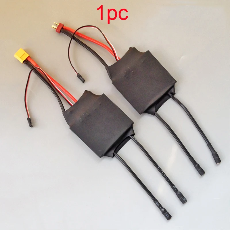 

1PC 12V-24V Bidirectional Brushed ESC High Power Electric Speed Controller with XT60/T Plug for RC Tug Boat 997 Motor Parts