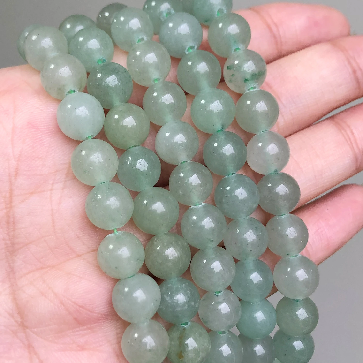Natural Stone Beads 4-12mm Lava Rose Quartz Tiger Eye Turquoise Labradorite Round Beads for Jewelry Making Diy Bracelet 15inch