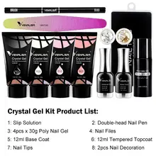 Clear Camouflage Gel Nail Kit 30g #2