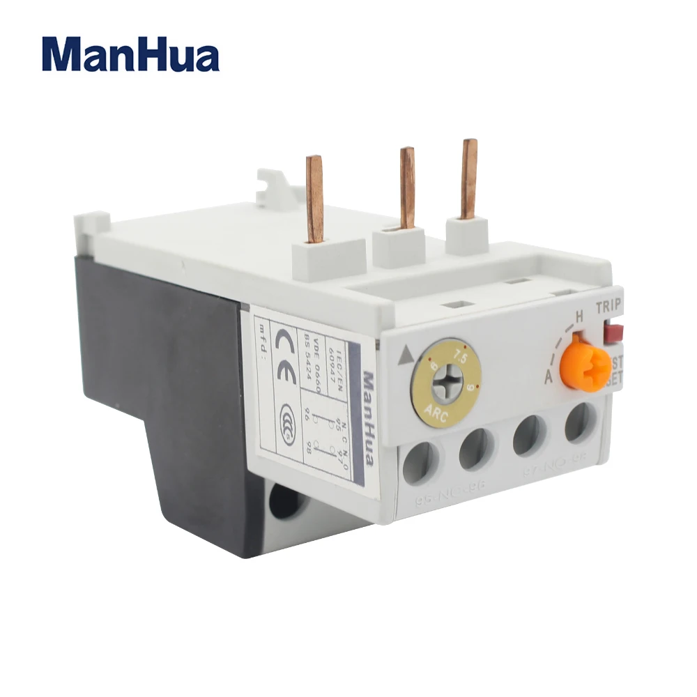 ManHua Protective Relay 6-9A GTH-22 Thermal Overload Relay Realize Overload Protection Of The Motor