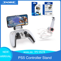 For Sony Playstation Dualshock 5 PS5 Controller Clip Holder Bracket Adjust Mobile Phone Clamp Game Handle Mount Hand Grip Stand