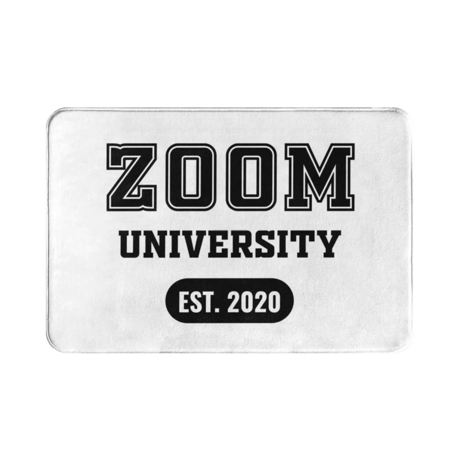 Zoom University Carpet Mat Rug Cushion Soft Non-Slip