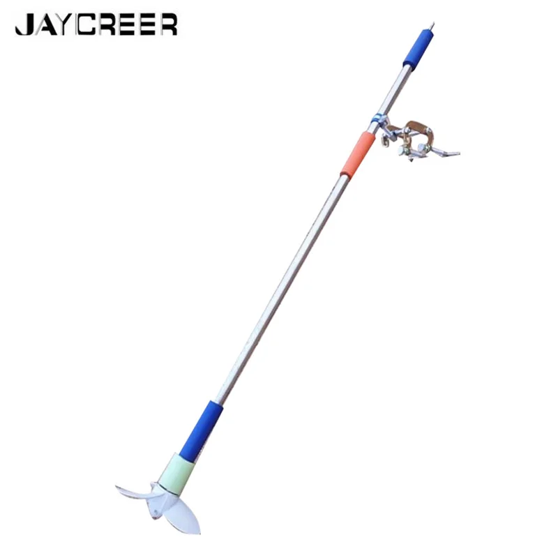 JayCreer 120CM Drilling Paddle Hand Outboard Motor For Kayak ,Inflating Boat ,Canoe