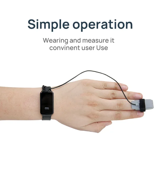 CONTEC New Wrist Pulse Oxmeter,SPO2 Pulse Rate,8 Hours measurement,Data Storage,Simple Operation