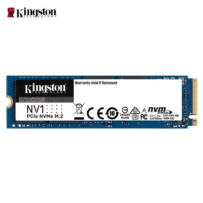 Kingston-Disque dur interne NV3 NVMe M.2 2280 SSD, 2 To à 500 Go, NV2, 1 To, pour ordinateur portable