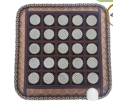 

45 * 45 cm jade electric heating cushion of the sofa cushion germanium stone care office ms tomalin boss chair cushion