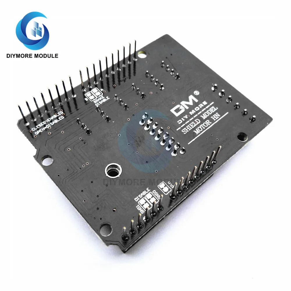 DC 5V-12V Motor Driver Shield L298NH Speed Controlling Current Absorption Measurement For Arduino Replace L298P L298