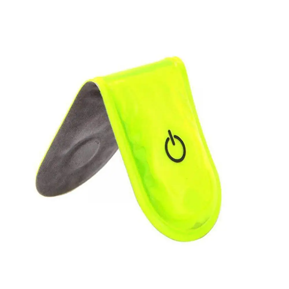 Hot Outdoor Sports Led Safety Light Reflective Magnetic Walking Cycling Bike Clip Running Reflector Running Strobe