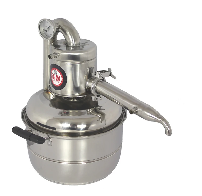 10L Water Alcohol Distiller Small Household Brew Kit Still Wine Making Brewing Machine Distillation Equipment