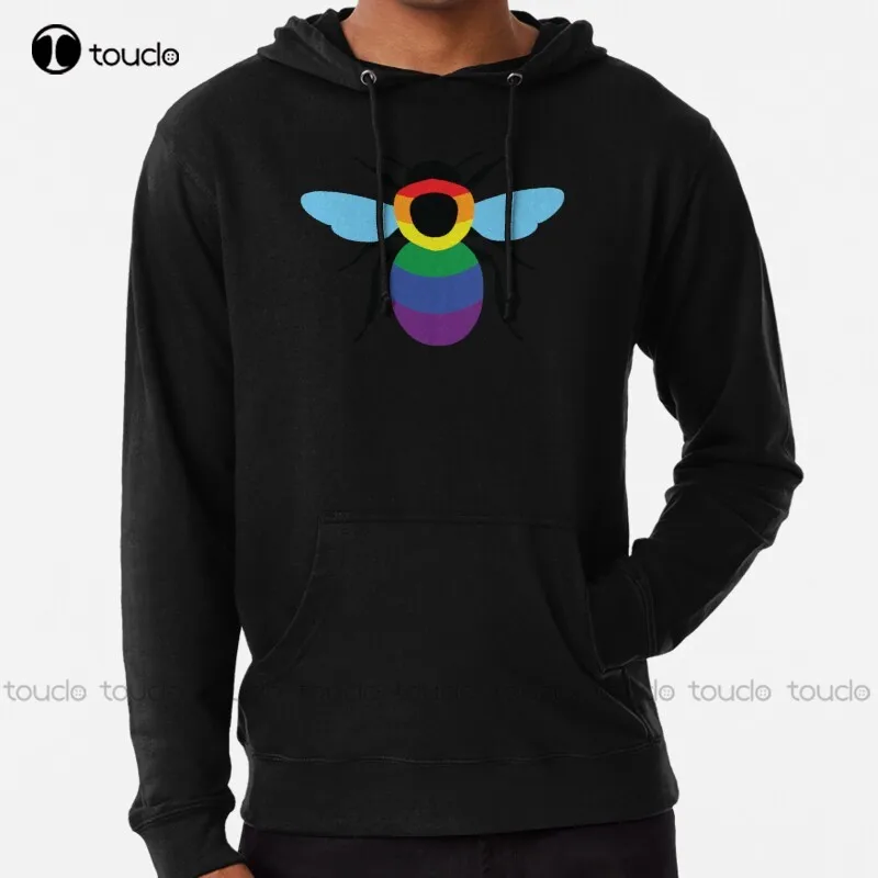 

new Rainbow Pride Bee Hoodie hoodie men