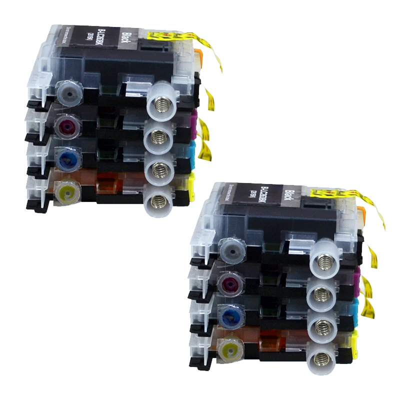 8pcs LC233 compatible ink cartridge For brother LC 233 DCP-J562DW DCP-4120DW MFC-J480DW MFC-J4620DW ink cartridge LC233 full ink