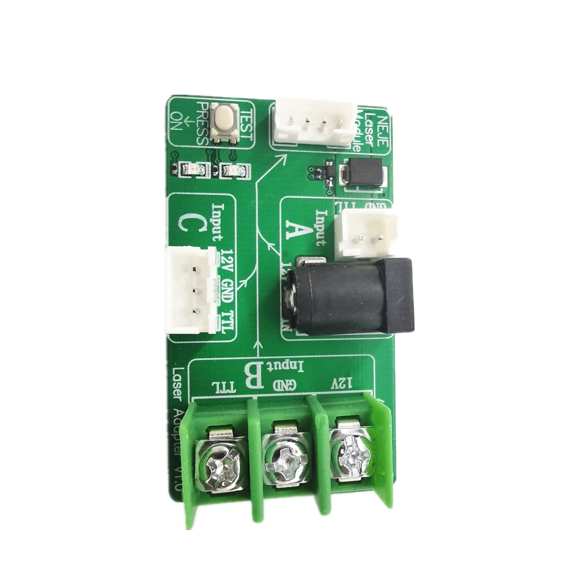 NEJE Laser Module Interface Adapter Board Connector for Laser Cutting Engraving Machine 2pin, 3pin, 4pin Interface Adapter