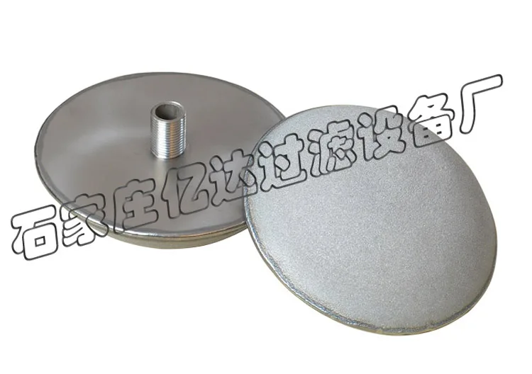 Elemento filtrante in titanio, aeratore in metallo, trattamento delle acque reflue, aerazione dell'ozono, testa di aerazione in titanio puro a palloncino