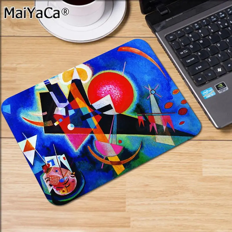 MaiYaCa Hot Sales Abstract Kandinsky painting Keyboard Gaming MousePads Top Selling Wholesale Gaming Pad mouse