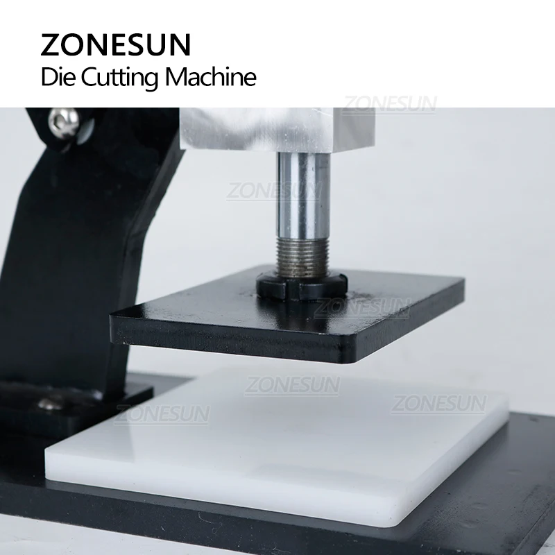 ZONESUN Leather Die Cutting Machine, Handmade Earring Cuts, Pressing Machine for Punching Clicker Die, Steel Rule Die