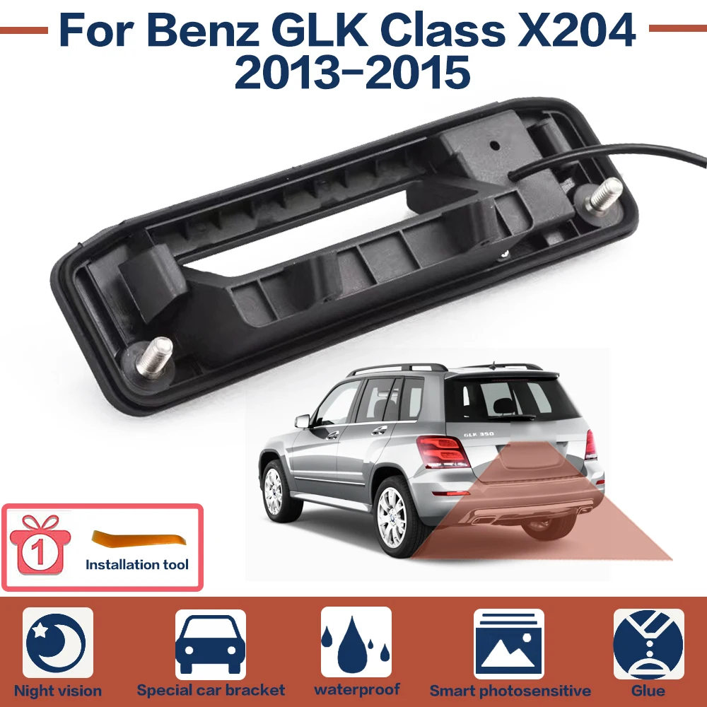 

Car Rear View Reverse Backup Camera Parking Night Vision Full HD For Benz GLK Class X204 2013~2015