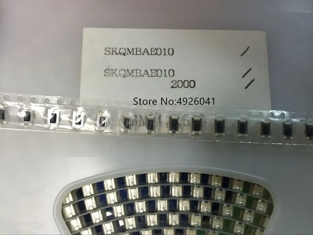 

5PCS SKQMBAE010 SKQMAGE010 touch switch 3.5 * 6 * 4.3 patch 2 feet