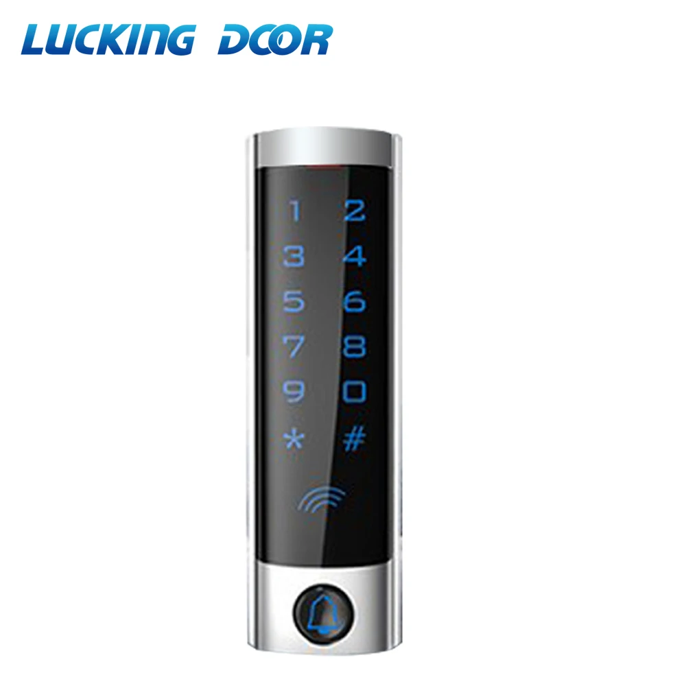 

Access Lock Waterproof RFID Touch Keypad Access Control System Door Lock Metal Case 125KHz EM Card Door Entry