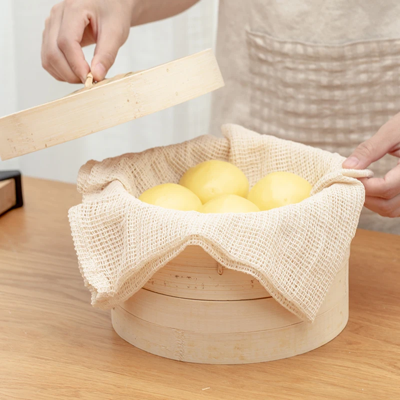 Japan Household Non-stick Steamer Mat, Steamed Buns, Filter Cloth, Kitchen Supplies, Home Accessories, Tool