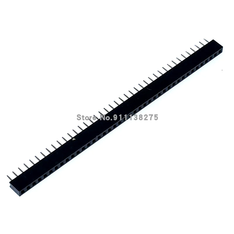 10PCS 1X/2/3/4/5/6/8/10/40 PIN Single Row Straight FEMALE PIN HEADER 2.0MM 2MM PITCH Strip Connector Socket 3p/4p/6p/8p/20p/40p