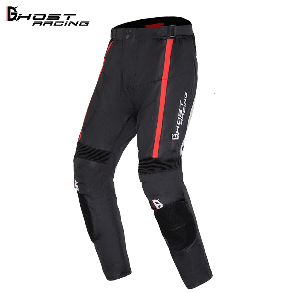 Motorcycle Pants Men Winter Moto Pants Motorbike Protective Trousers Have Cotton Lining Motocross Cruise Racing Protective Gear