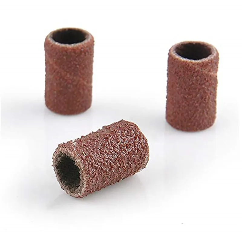 Bandes abrasives pour ponceuse à ongles électrique, 80 #120 #180 #, accessoires pour enlever le vernis acrylique et le Gel UV