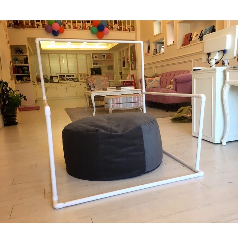 Soporte de fondo de fotografía para recién nacido, cabina de tubería de PVC, sesión de fotos de bebé para estudio, accesorios de fotografía de bebé
