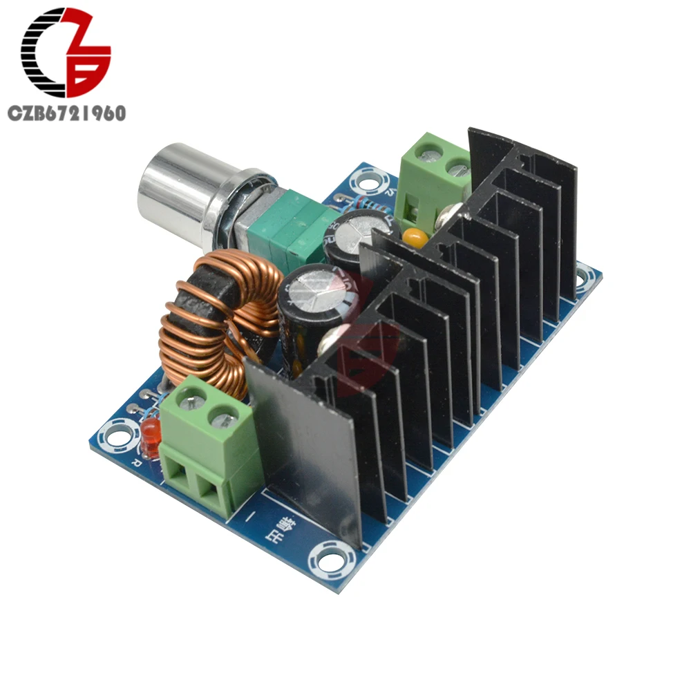 XL4016 PWM Modulation DC-DC 5V-40V to 1.2-36V Buck Converter Adjustable Step Down Power Module Max 8A 200W