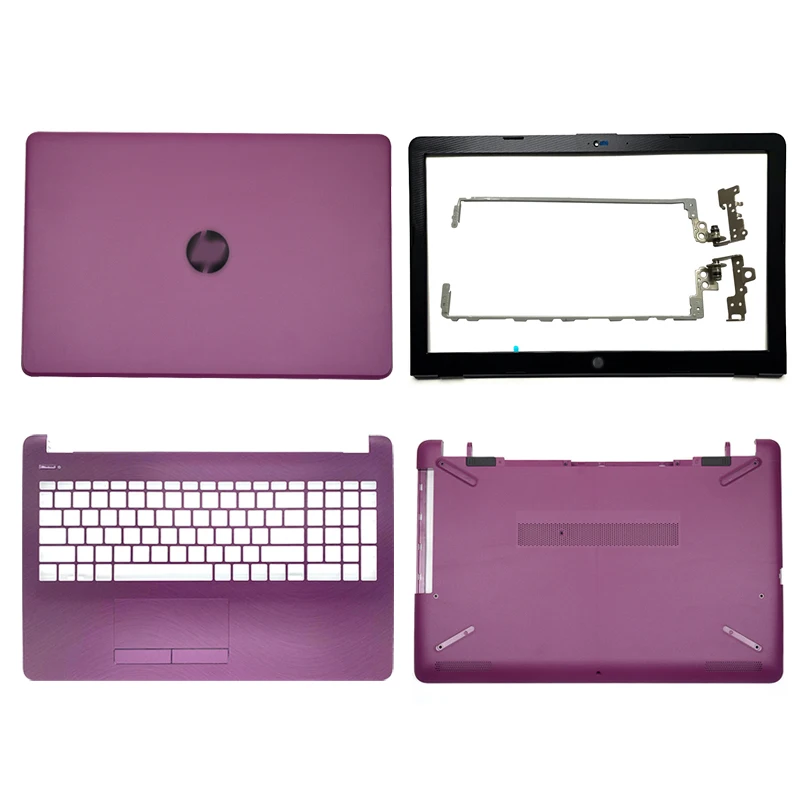 NEW Laptop LCD Back Cover/Front bezel/LCD Hinges/Palmrest/Bottom Case For HP 15-BS 15T-BS 15-BW 15Z-BW 250 G6 255 G6 Cover