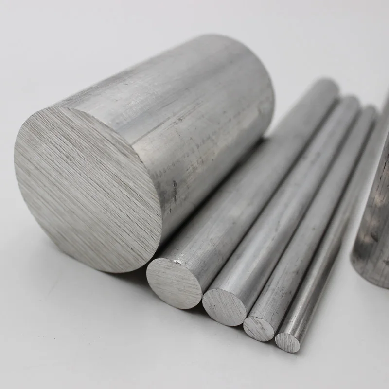 Batang Paduan Aluminium Batang Bulat Padat Aluminium Logam 6061 /7075 (Diameter 50Mm/55Mm/60Mm/65Mm/70Mm/75Mm Panjang 100Mm)