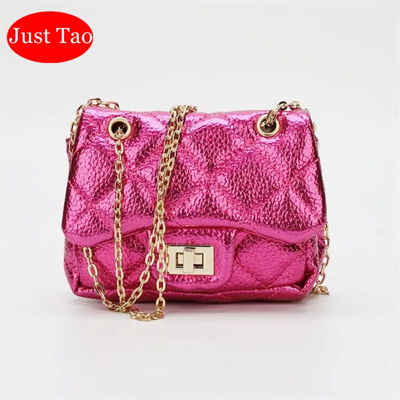 Just Tao! 13 Colors Wallets shoulder bags for Kids Girls mini purse Baby small wallets Leopard JT042