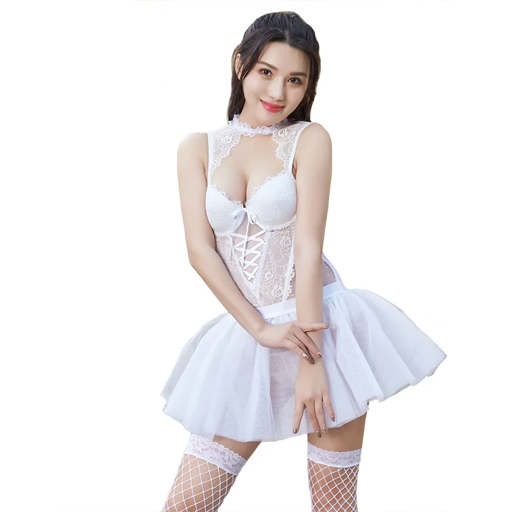 

2024 Sexy Ladies Sexy Pajamas Sexy Seduction Princess Sexy Lingerie Set Thanksgiving Uniform Seduction Bar Carnival Dress