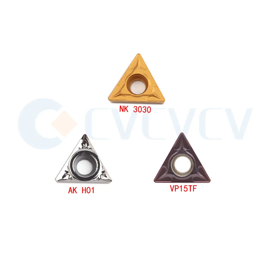 Soporte de herramientas de torneado externo STWCR1212 STWCR1616 STWCR2020K11 STWCL2525 CNC + máquina de torno TCMT, inserto de carburo de alto acabado, 10 Uds.