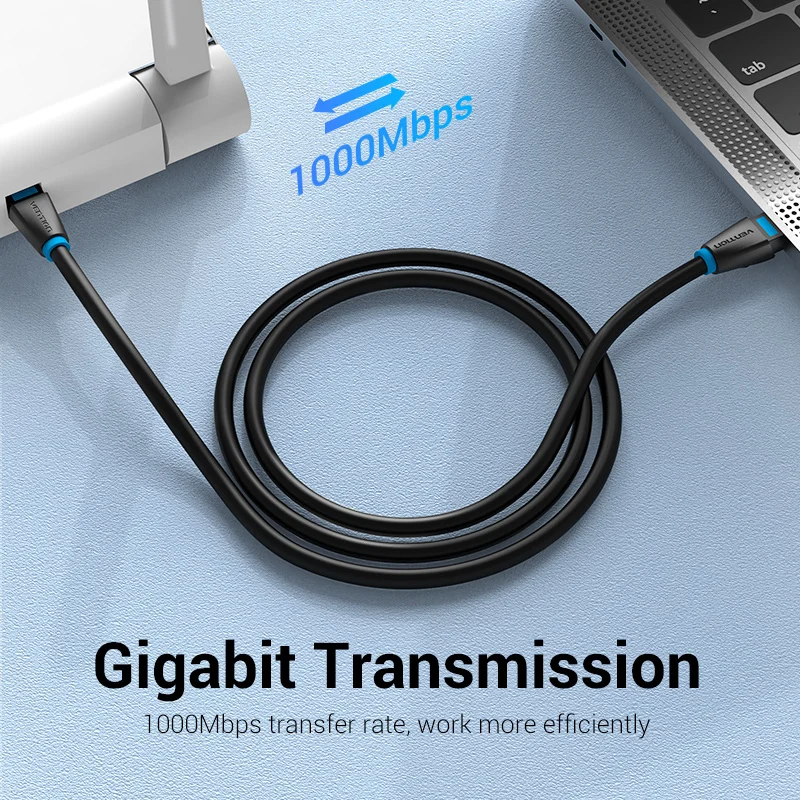 Vention Ethernet Cable Cat6 Lan Cable UTP RJ45 Network Patch Cable 10m 50m For PS PC Internet Modem Router Cat 6 Cable Ethernet