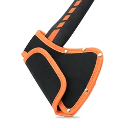 Axe Sheath Head Cover Hatchet Holster Belt Oxford Cloth Protector Case Cover Blade Sleeve for Camping (Axe Excluded)