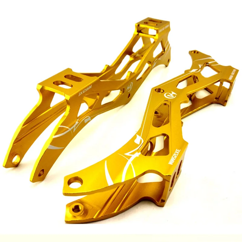 انلاين سرعة الزلاجات الإطار عجلة تحمل مزيج ل 3X125mm قاعدة التزلج 165 إلى 195mm جبل K9 280mm