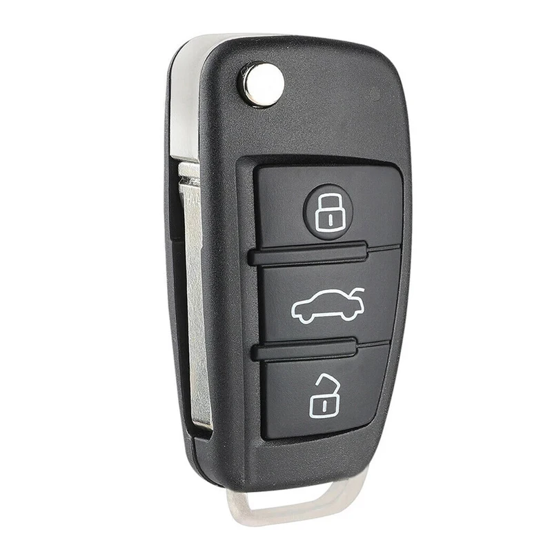 DIYKEY 8E0837220Q 8E0837220K 8E0837220D For Audi A4 S4 Quattro RS4 Avant 2005 2006 2007 2008 2009 433MHz ID48 Remote Key Fob