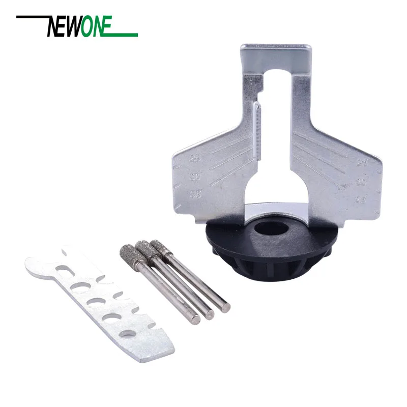 NEWONE Saw Sharpening Attachment Sharpener Guide Drill Adapter Dremel Style Drill Rotary Mini Drill Power Tool Accessories Set