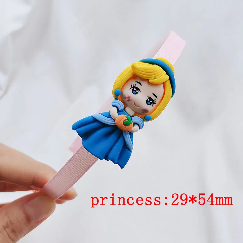 Girls Trendy Princesss  Hairbands New Children Step Teeth Headbands Kids Cartoon Princess  Hair/Head Hoop Hair Accessories