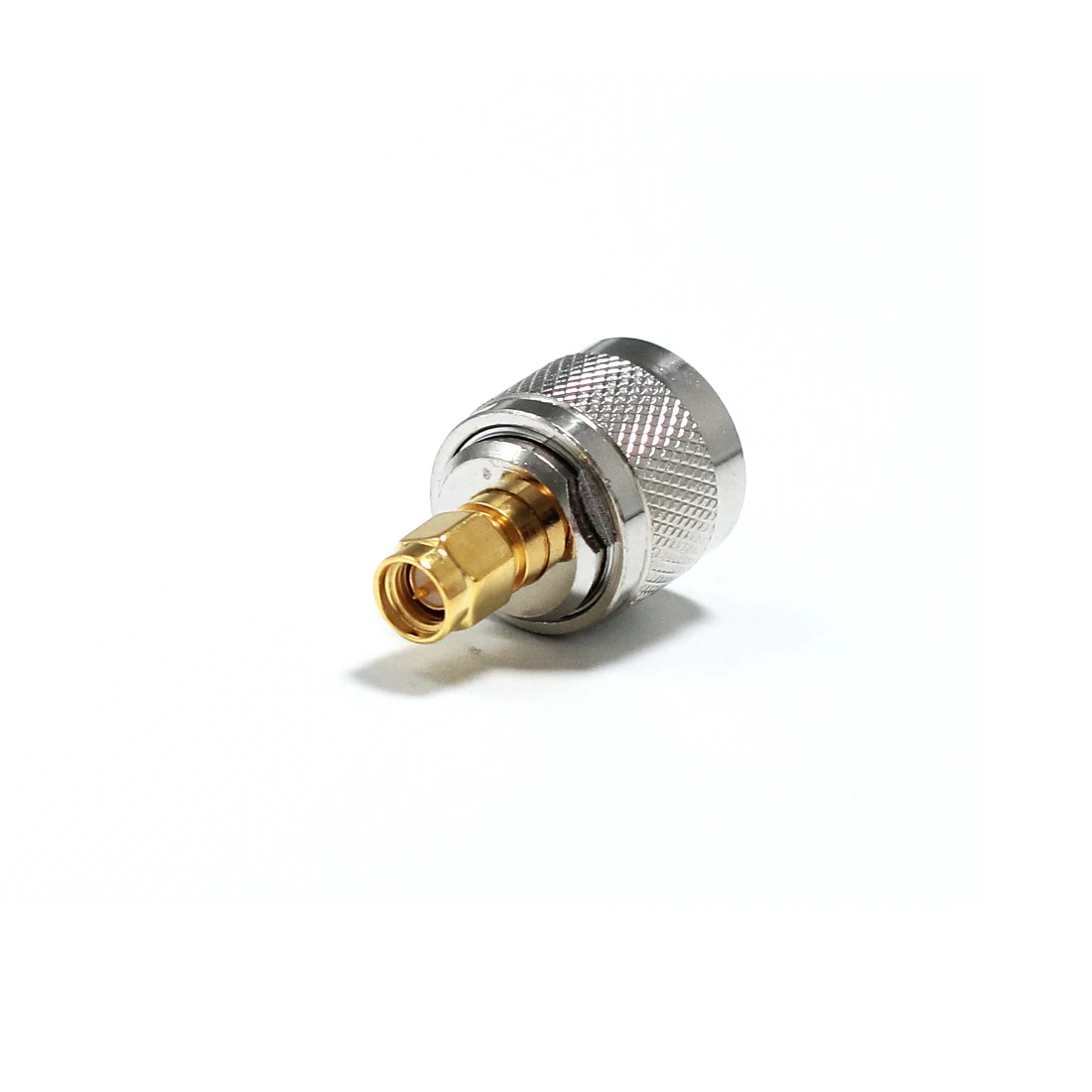 10 pcs N pria plug beralih SMA pria plug RF Coax Adapter konverter Lurus Nickelplated BARU grosir