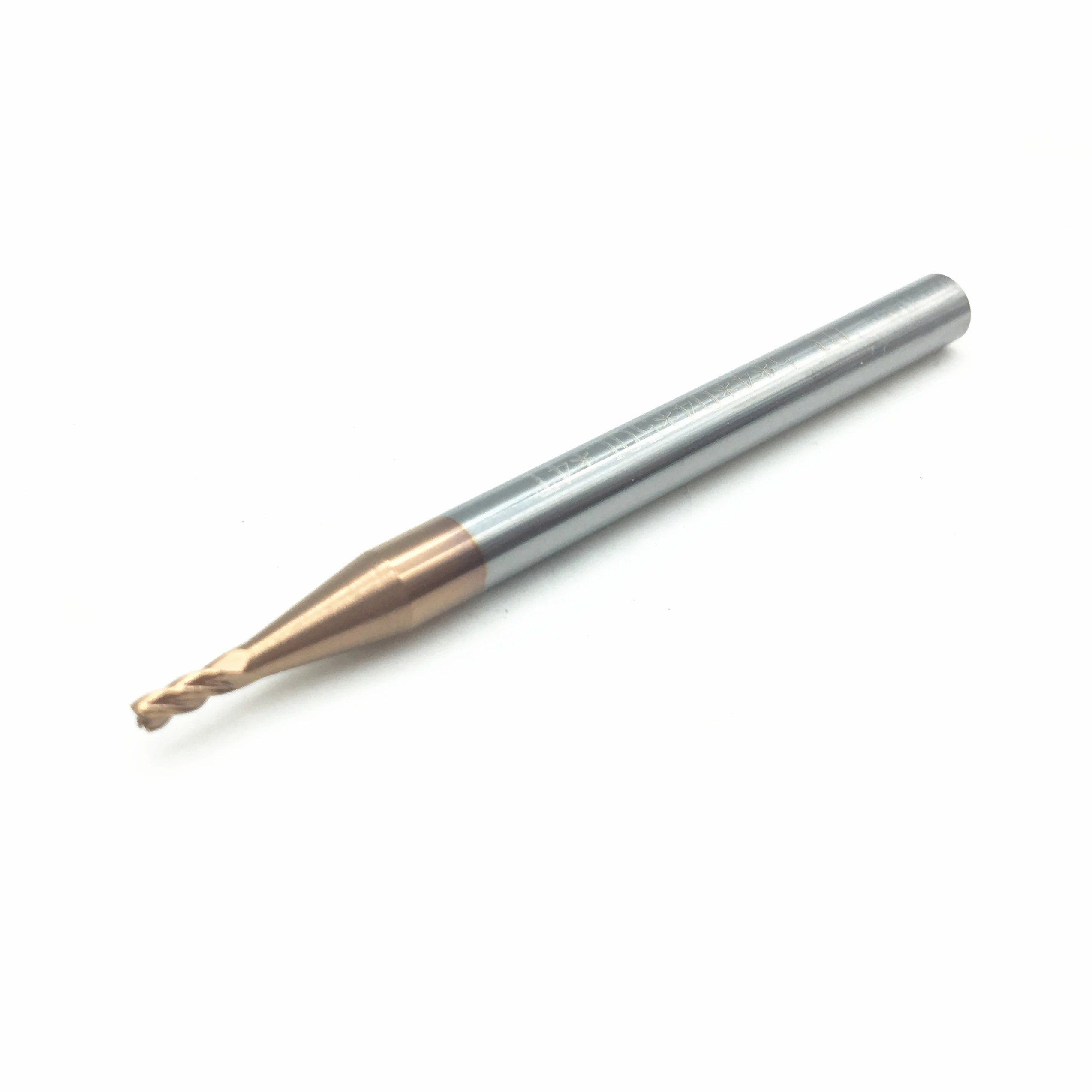 Fresa de topo de carboneto, 4 sulcos, hrc55, 1mm, cortador de liga, aço de tungstênio, ferramenta de corte, fresa de avançamento cnc
