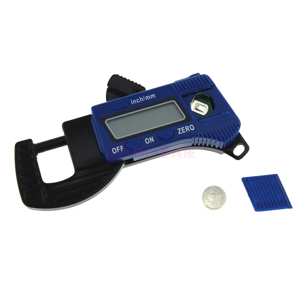 

New 0-12.7mm Carbon Fiber Composites Digital Thickness Caliper Micrometer Guage 0 to 12.7mm