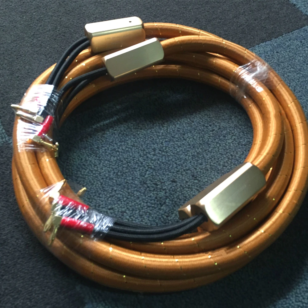 HIFI Accuphase OPUS 2 audio speaker cable with banana plug 2.5M