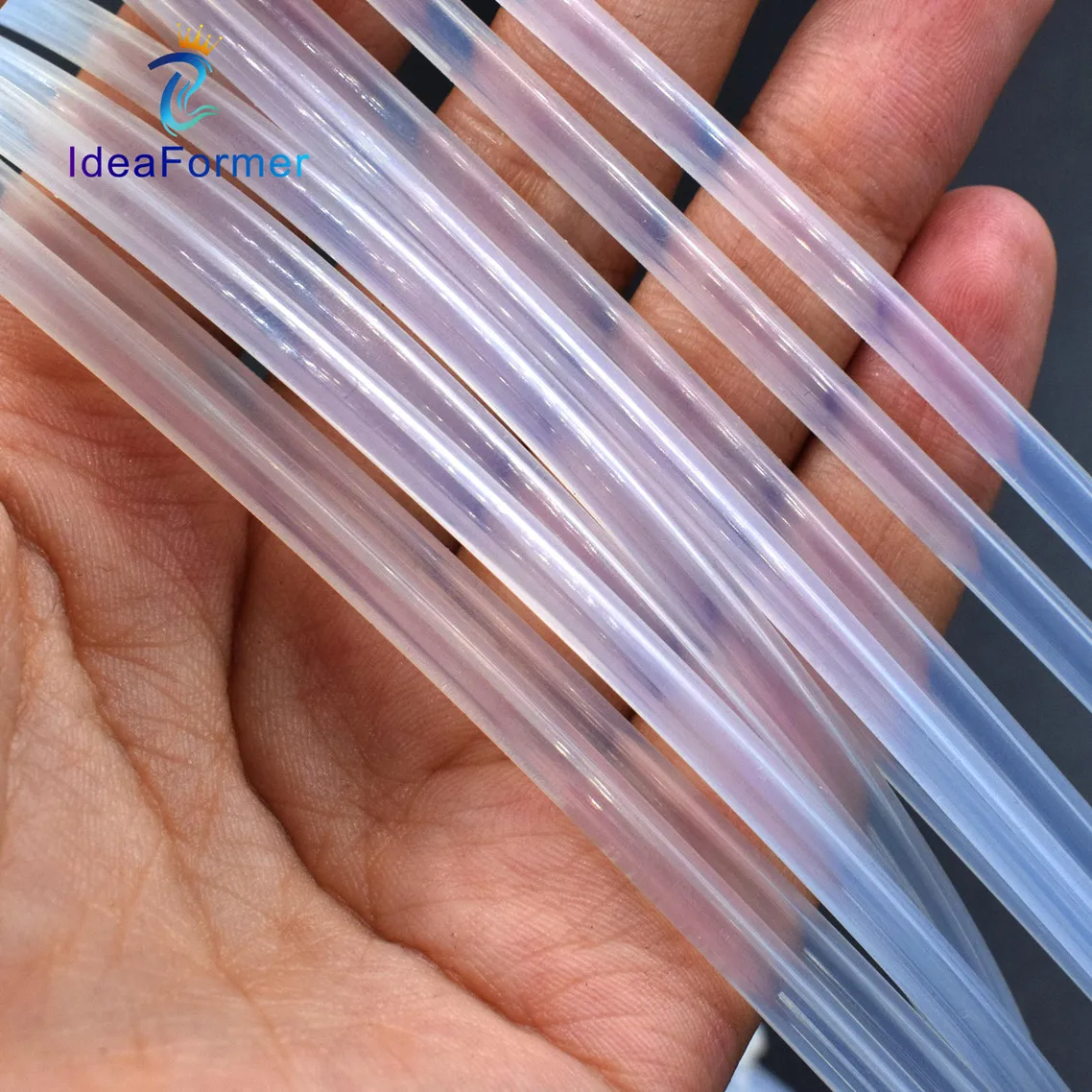 1/5/10/50m 2*4mm Clear PFA PTFE Tube PiPe For 1.75mm Filament 3D Printer Printing Head RepRap Rostock Bowden Extruder Accessory.