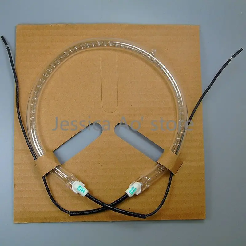 15cm 220V 1200-1400W Heater Lamp Tube BBQ Round Heating Tube Halogen Infrared Lamp for Halogen Flavor Wave Turbo Oven