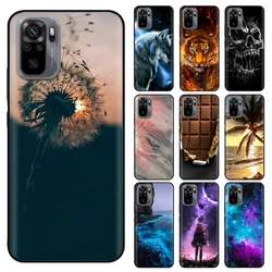 Funda de silicona suave para Xiaomi Redmi Note 10, carcasa protectora trasera de TPU para Redmi Note 10 Pro Note 10S