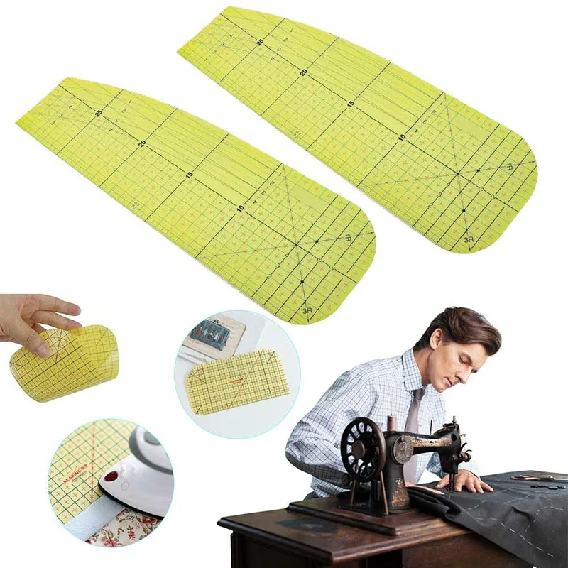 Гладильная линейка Пэчворк Tailor Craft DIY Швейные принадлежности Термостойкая одежда Изготовление домашних гаджетов Гладильные измерительные инструменты Бесплатная доставка поддержка дропшиппинг оптом